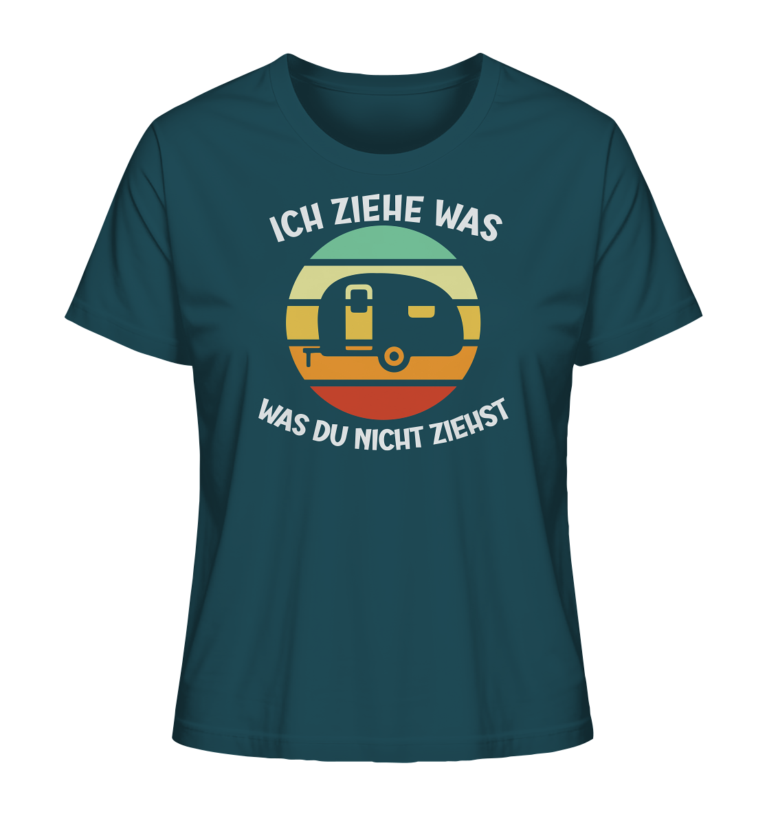 Ich ziehe was farbig - Ladies Organic Shirt