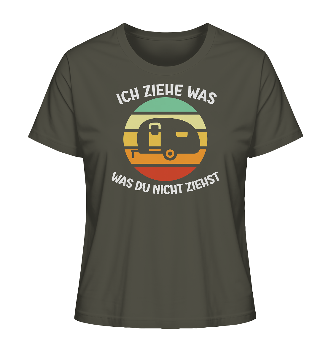Ich ziehe was farbig - Ladies Organic Shirt
