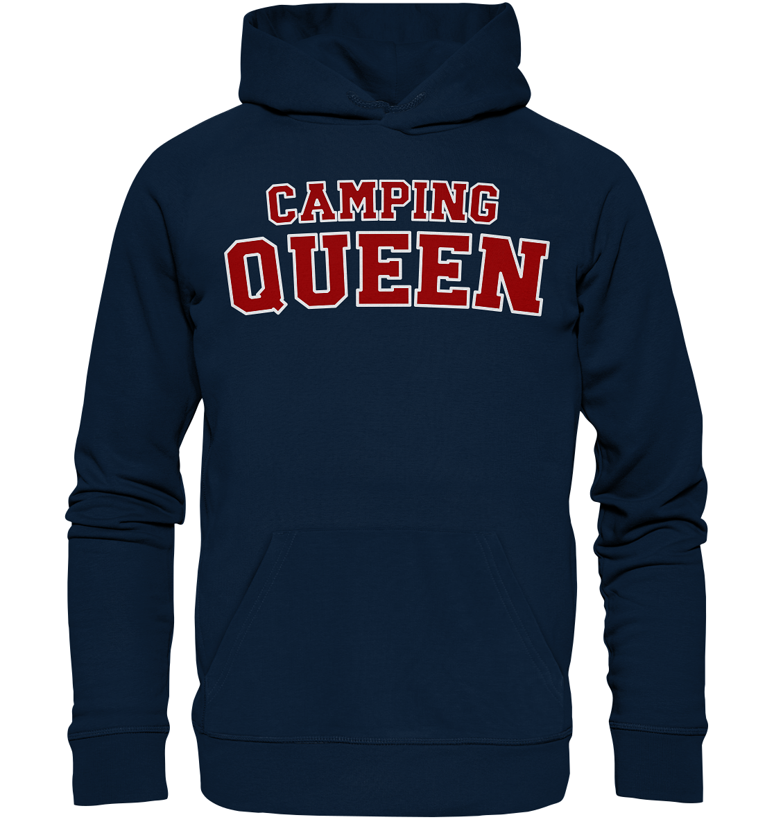 Camping Queen Highschool - Organic Basic Hoodie