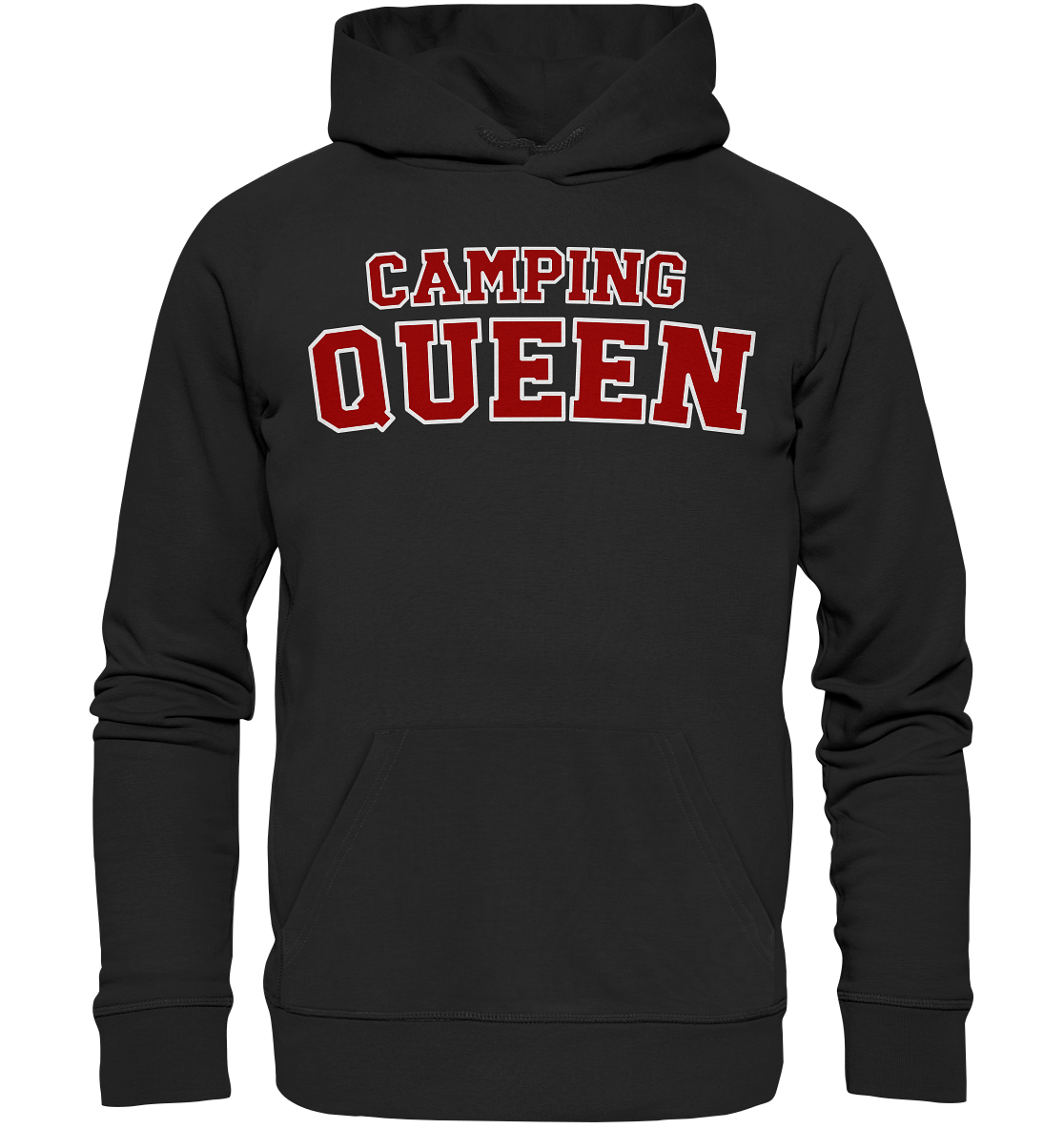 Camping Queen Highschool - Organic Basic Hoodie