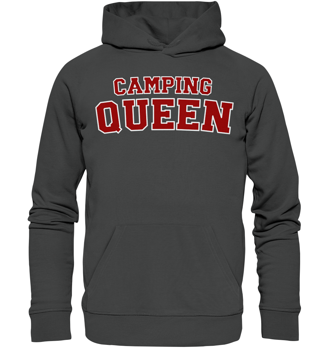 Camping Queen Highschool - Organic Basic Hoodie