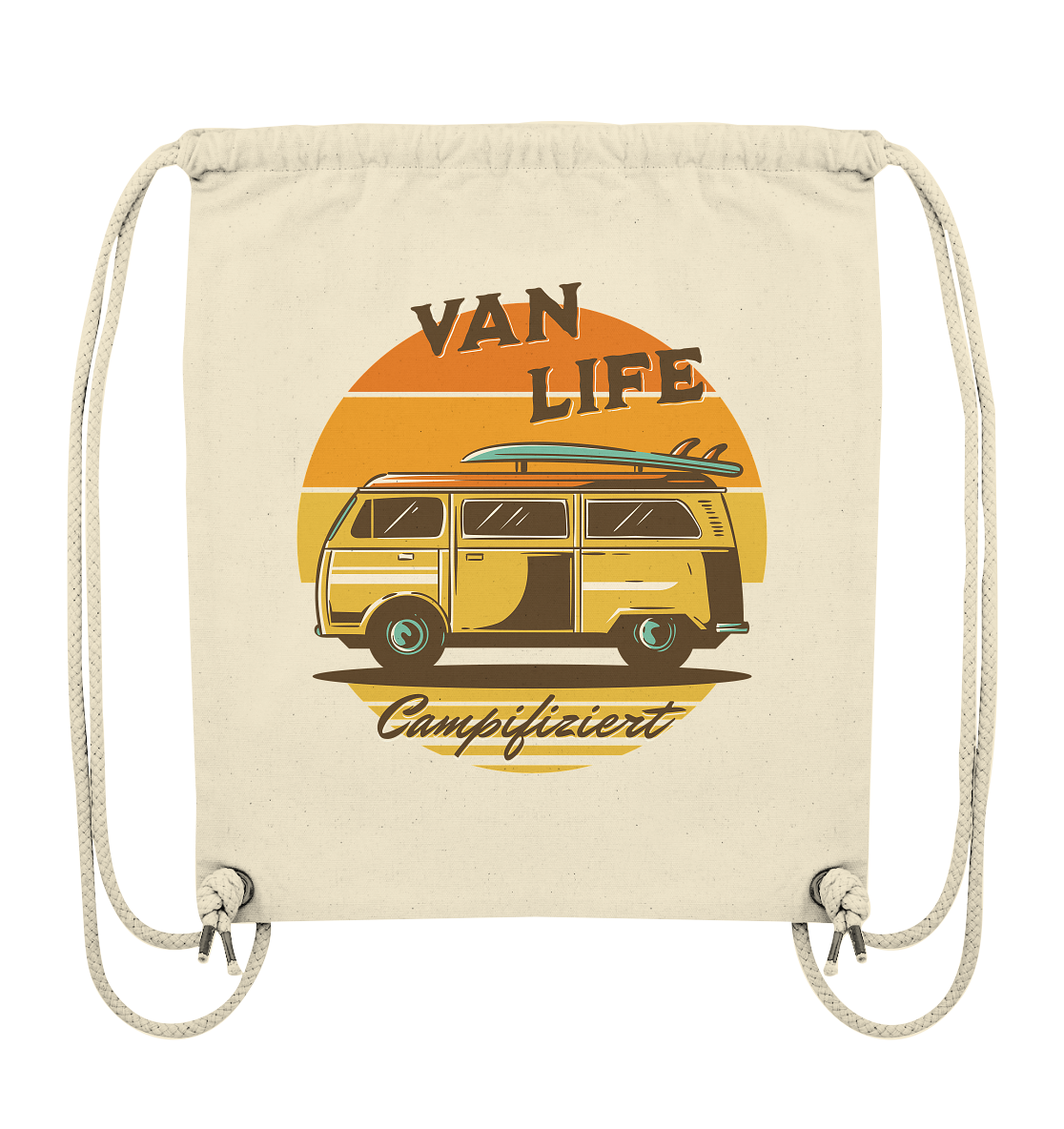 campifiziert - VAN LIFE - Organic Gym-Bag