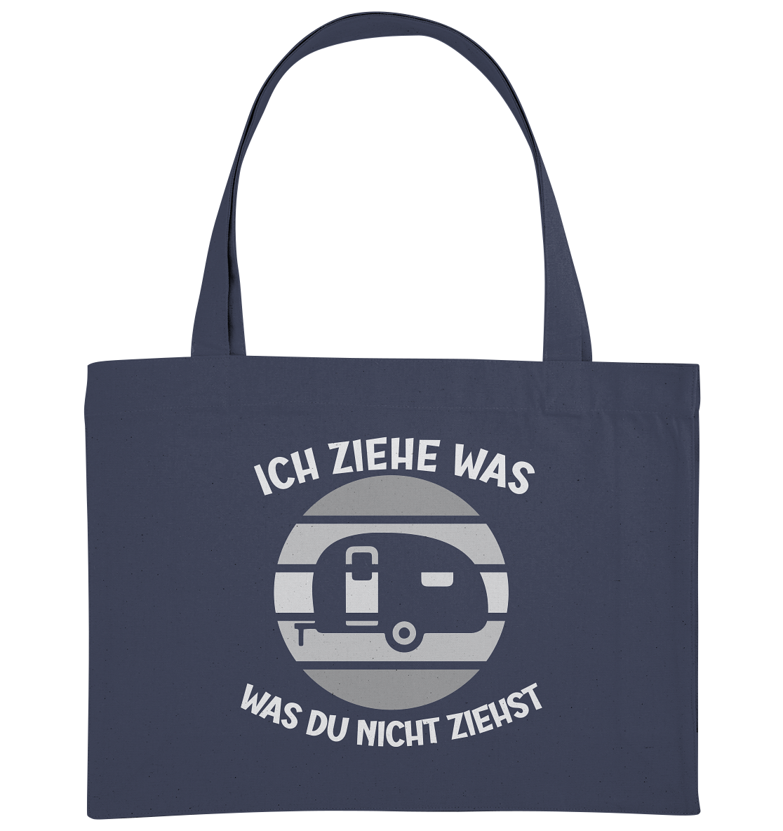 Ich ziehe was grau - Organic Shopping-Bag