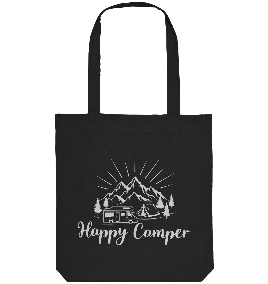 Happy Camper - Organic Tote-Bag
