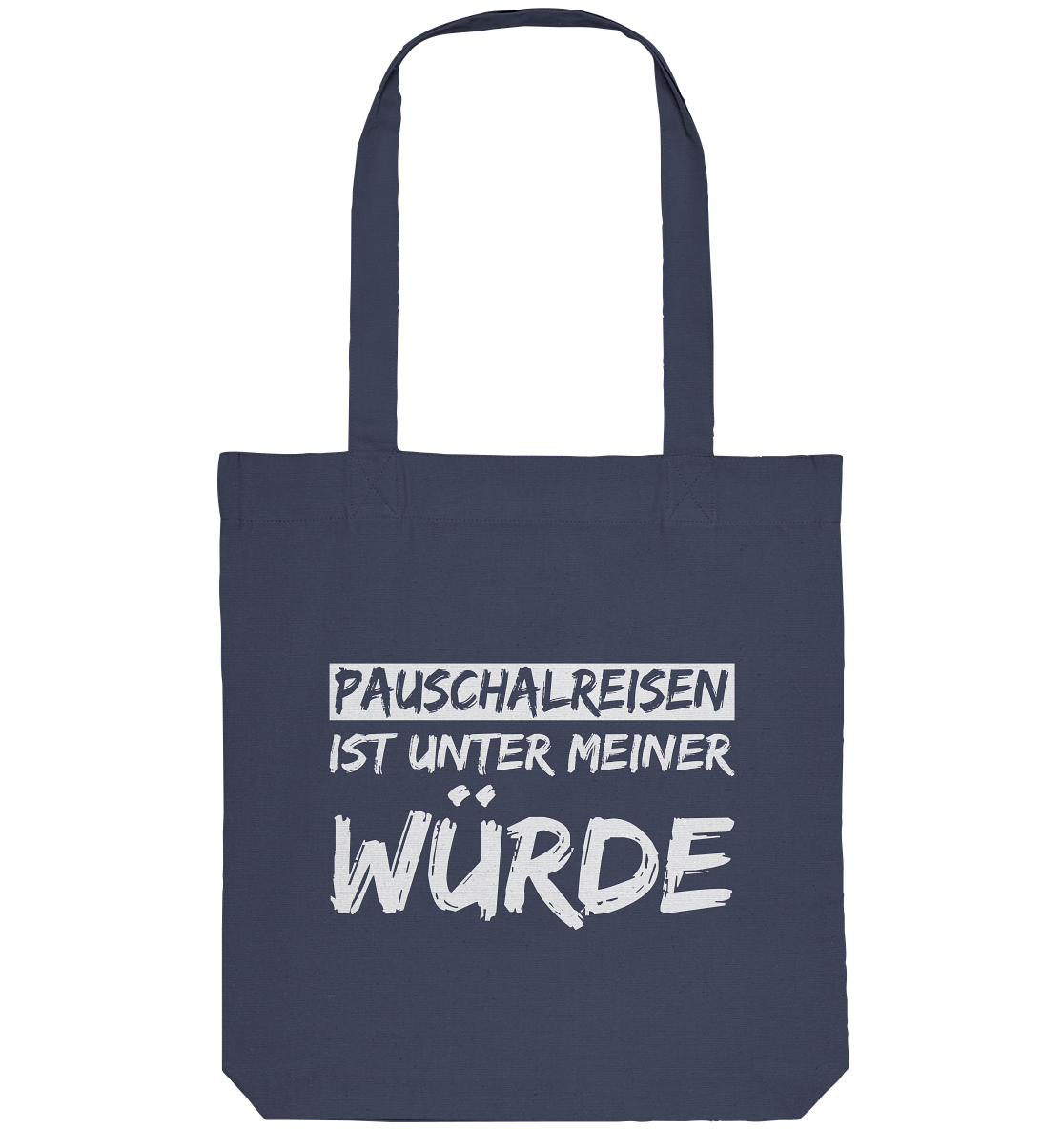 Pauschalreisen - Organic Tote-Bag