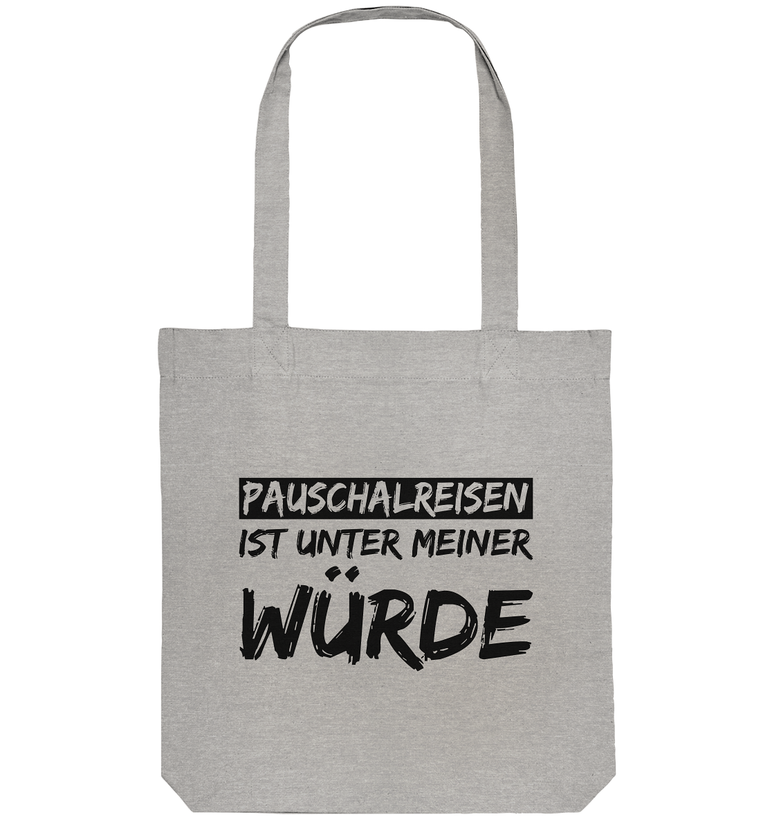 Pauschalreisen - Organic Tote-Bag