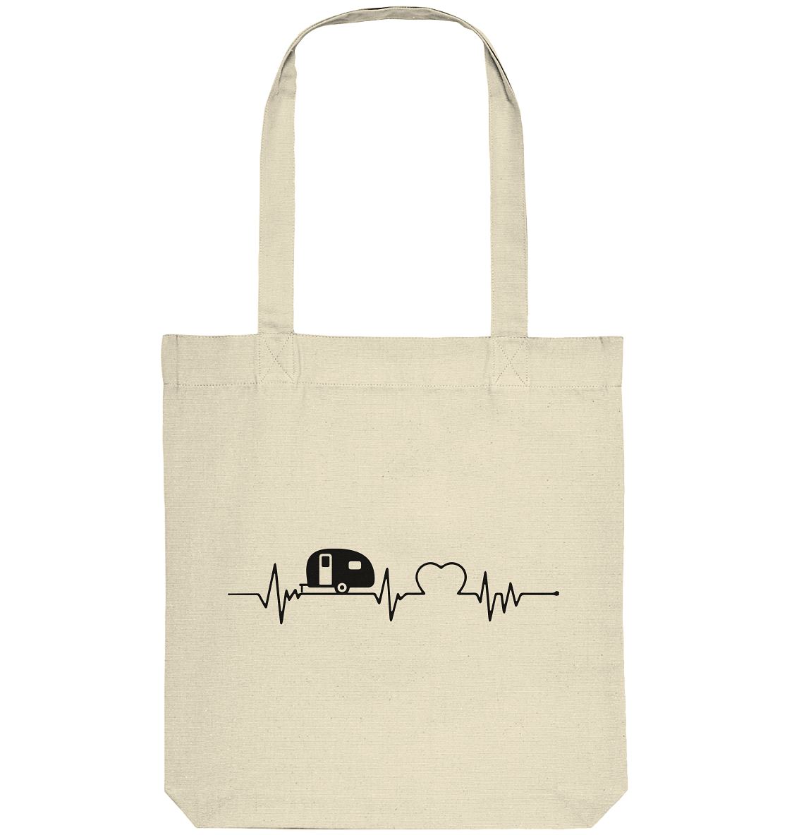 WoWa Herzschlag - Organic Tote-Bag