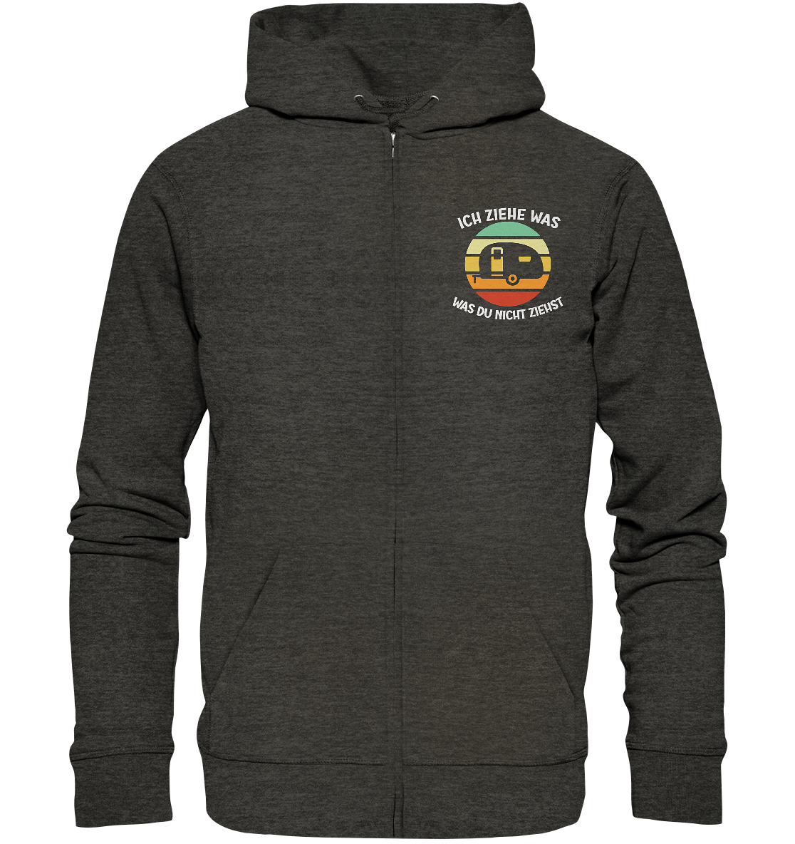 Ich ziehe was farbig - Organic Zipper