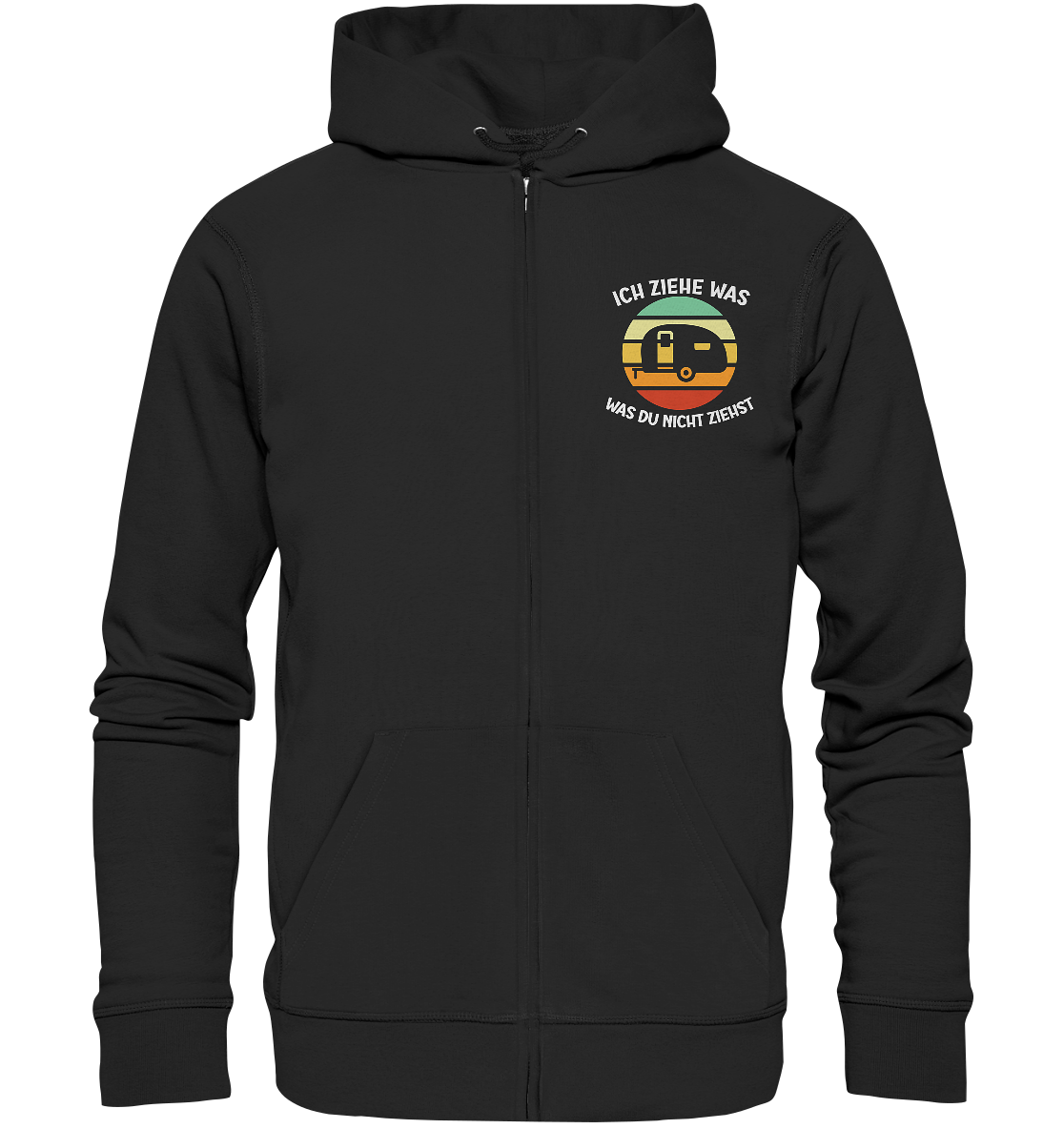Ich ziehe was farbig - Organic Zipper
