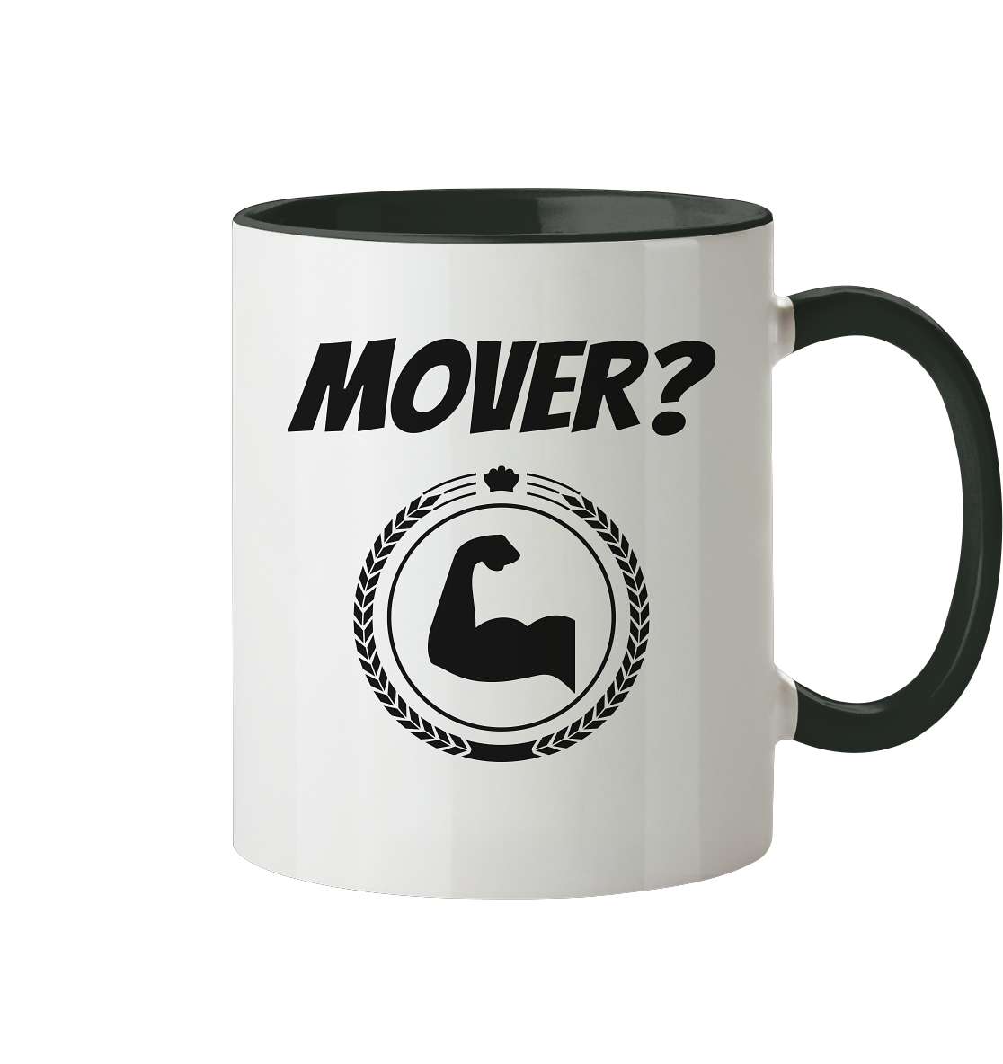Mover? - Tasse zweifarbig