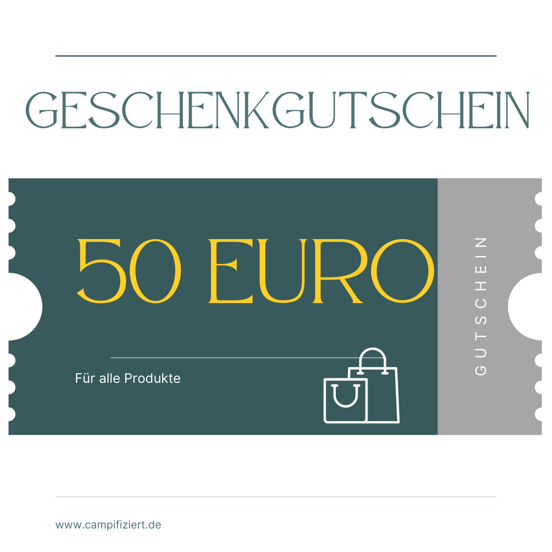 Geschenkgutschein 50 Euro