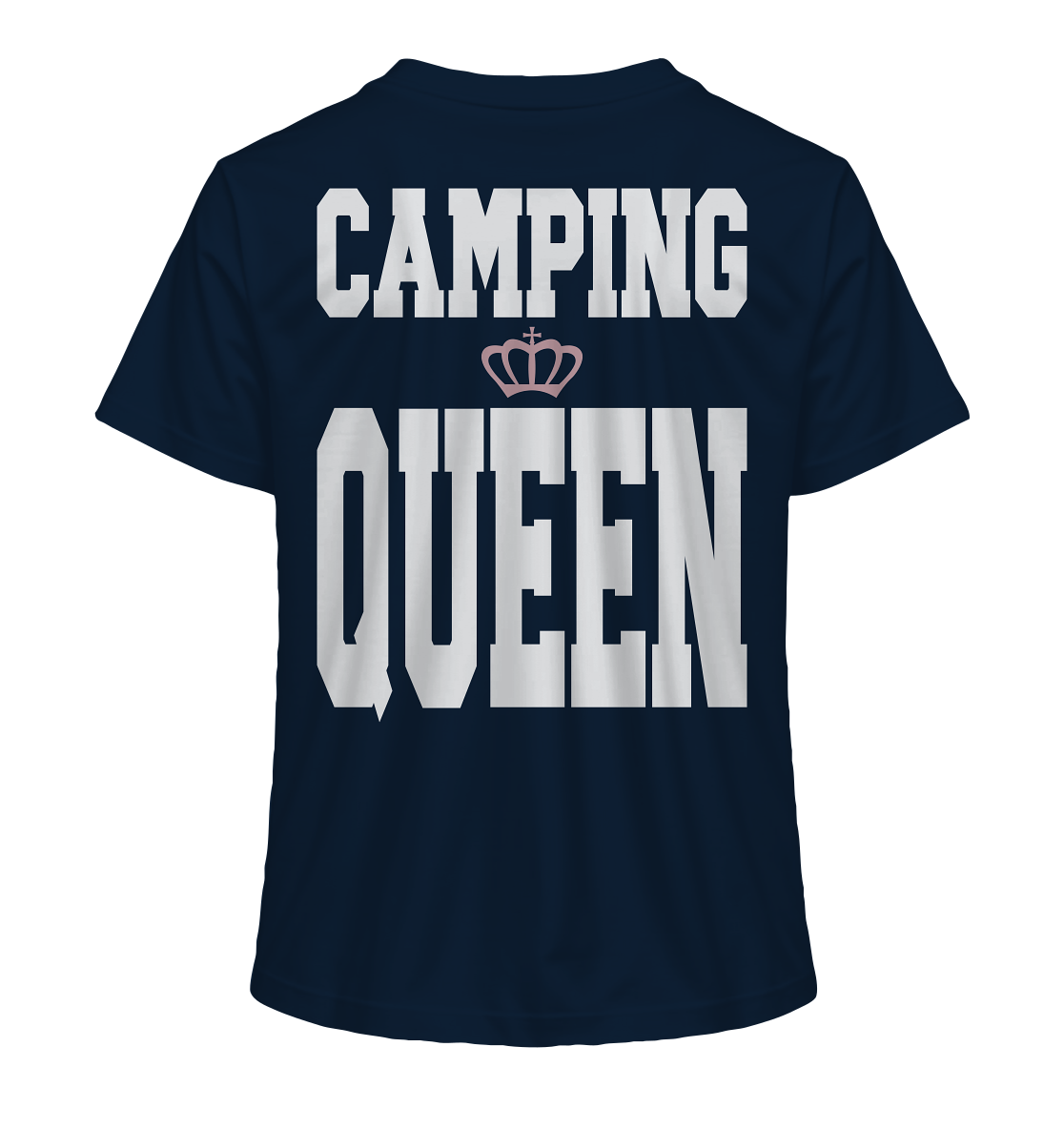 Camping Queen - Organic Hoodie - Ladies Organic Shirt
