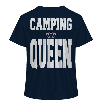 Camping Queen - Organic Hoodie - Ladies Organic Shirt