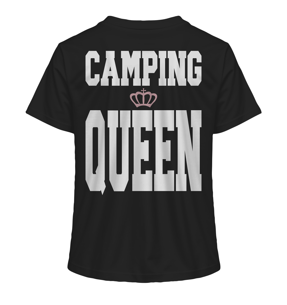 Camping Queen - Organic Hoodie - Ladies Organic Shirt