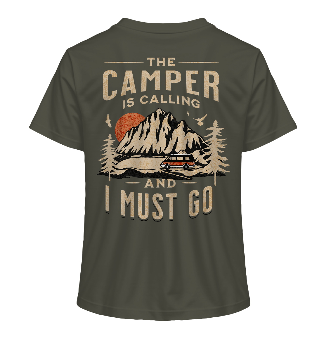 Camper is calling Rückenprint - Ladies Organic Shirt