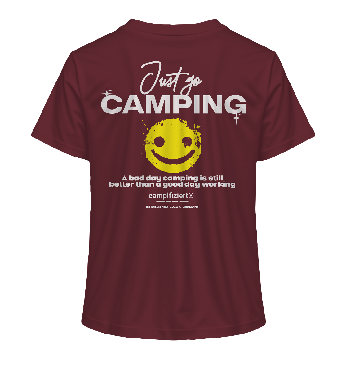 campifiziert® - Just go camping - Ladies Organic Shirt