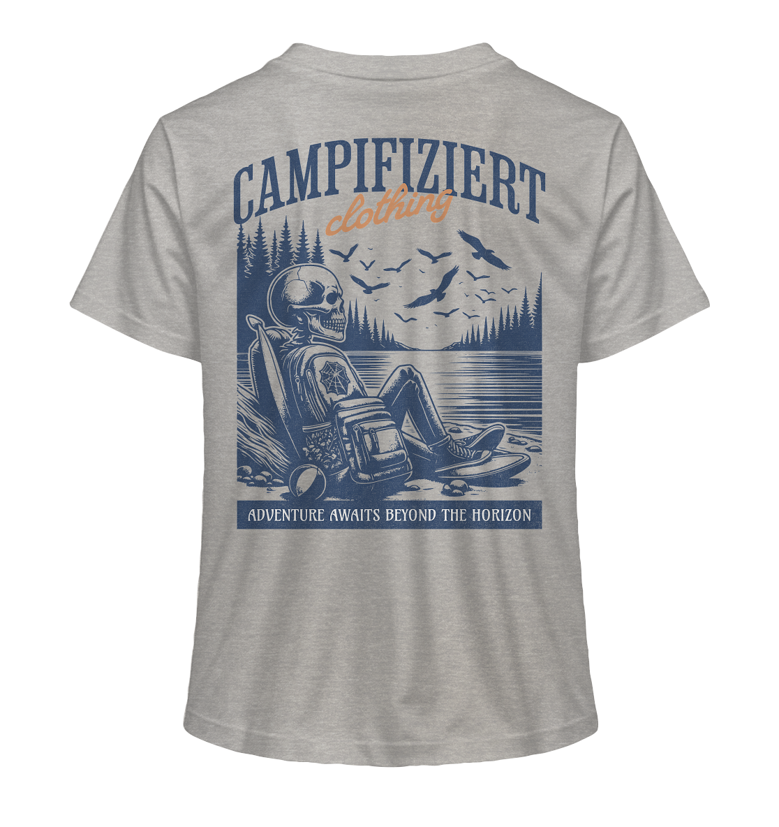 campifiziert- Skull Adventure - Ladies Organic Shirt