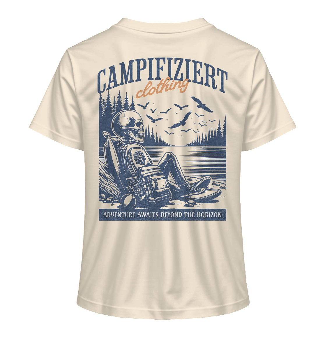 campifiziert- Skull Adventure - Ladies Organic Shirt