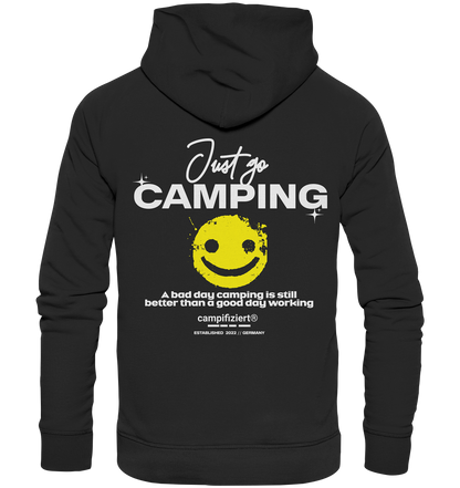 campifiziert® - Just go camping - Organic Basic Hoodie