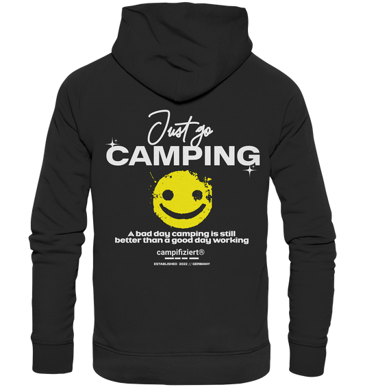 campifiziert® - Just go camping - Organic Basic Hoodie