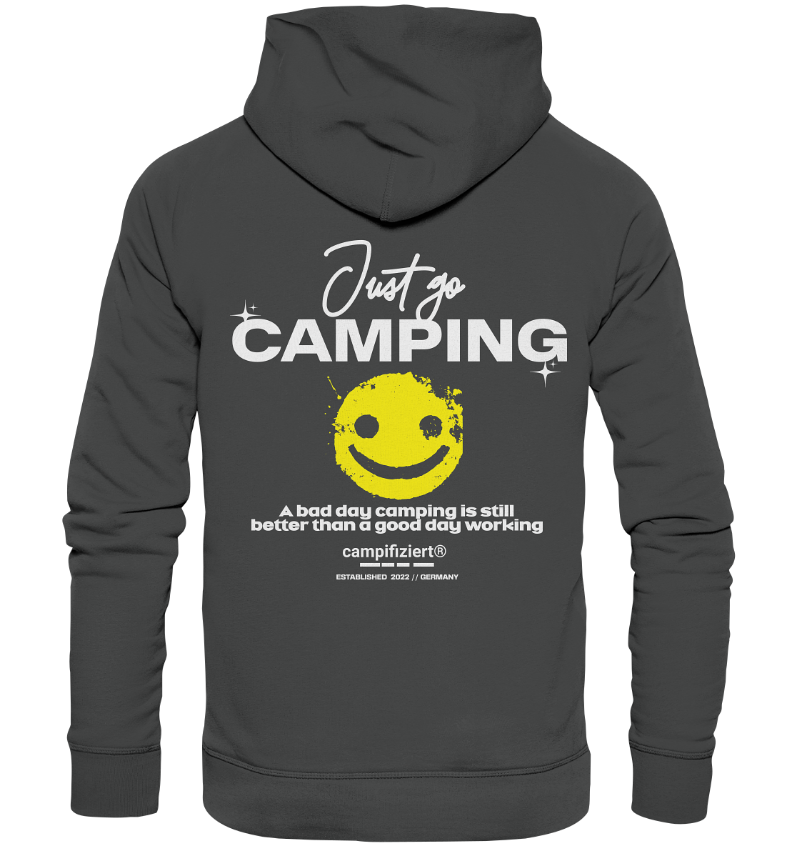 campifiziert® - Just go camping - Organic Basic Hoodie