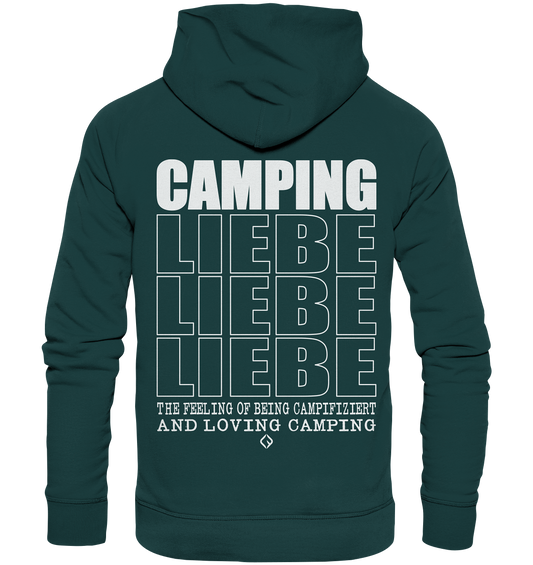 campifiziert® CampingLove  - Organic Hoodie