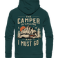 Camper is calling Rückenprint - Organic Hoodie