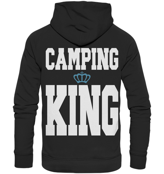 Camping King Backprint - Organic Hoodie