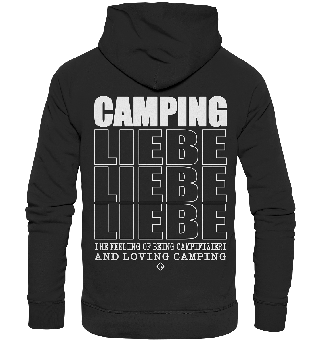 campifiziert® CampingLove  - Organic Hoodie