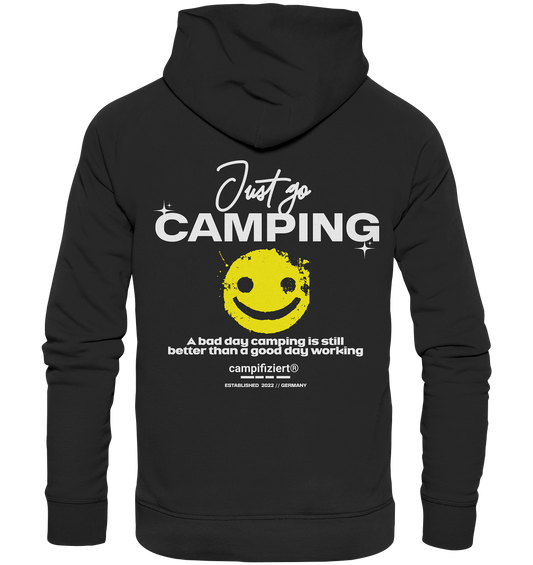 campifiziert® - Just go camping - Organic Hoodie