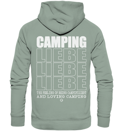 campifiziert® CampingLove - Organic Hoodie