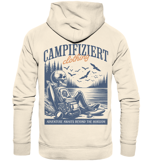 campifiziert- Skull Adventure - Organic Hoodie