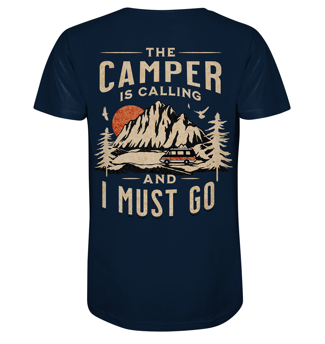 Camper is calling Rückenprint - Organic Shirt