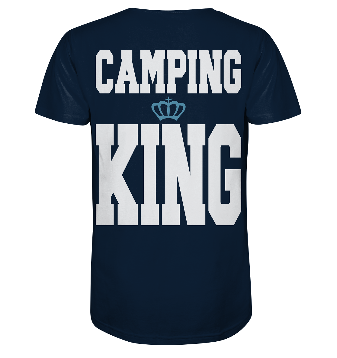 Camping King Backprint - Organic Shirt