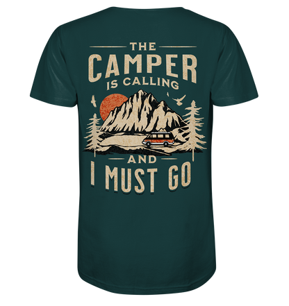 Camper is calling Rückenprint - Organic Shirt