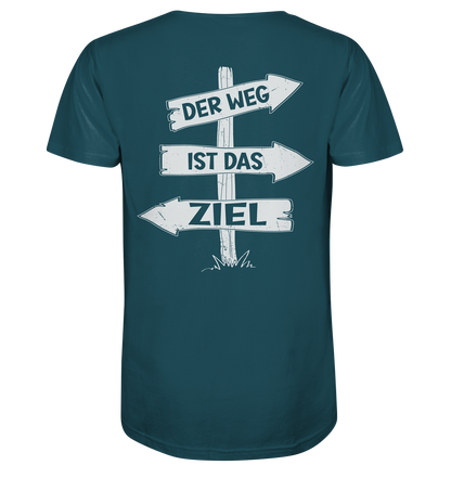 Der Weg ist das Ziel Backprint - Organic Shirt