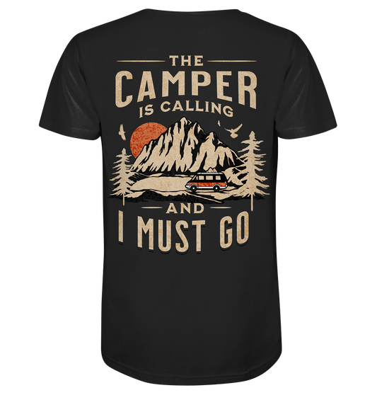 Camper is calling Rückenprint - Organic Shirt