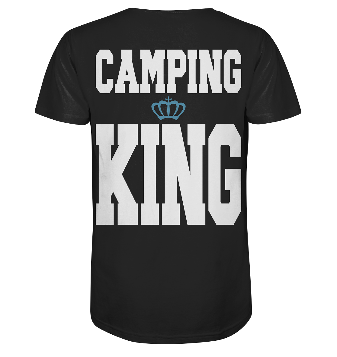 Camping King Backprint - Organic Shirt