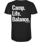 Camp.Life.Balance Backprint - Organic Shirt