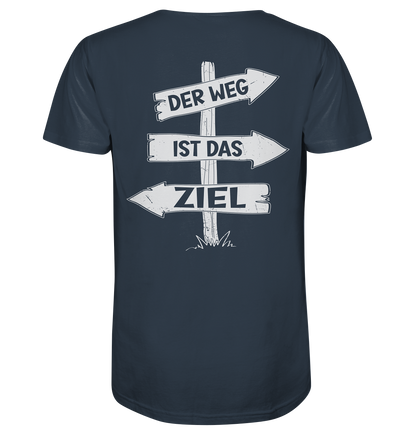 Der Weg ist das Ziel Backprint - Organic Shirt