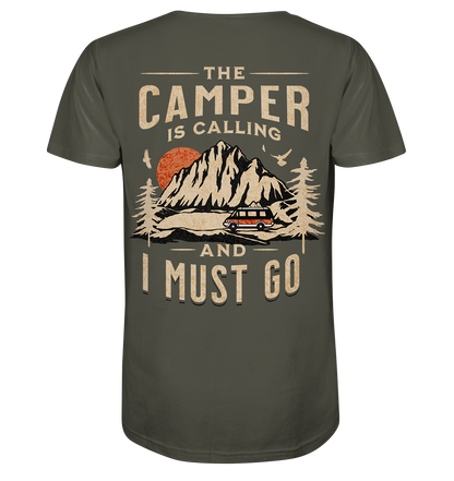 Camper is calling Rückenprint - Organic Shirt