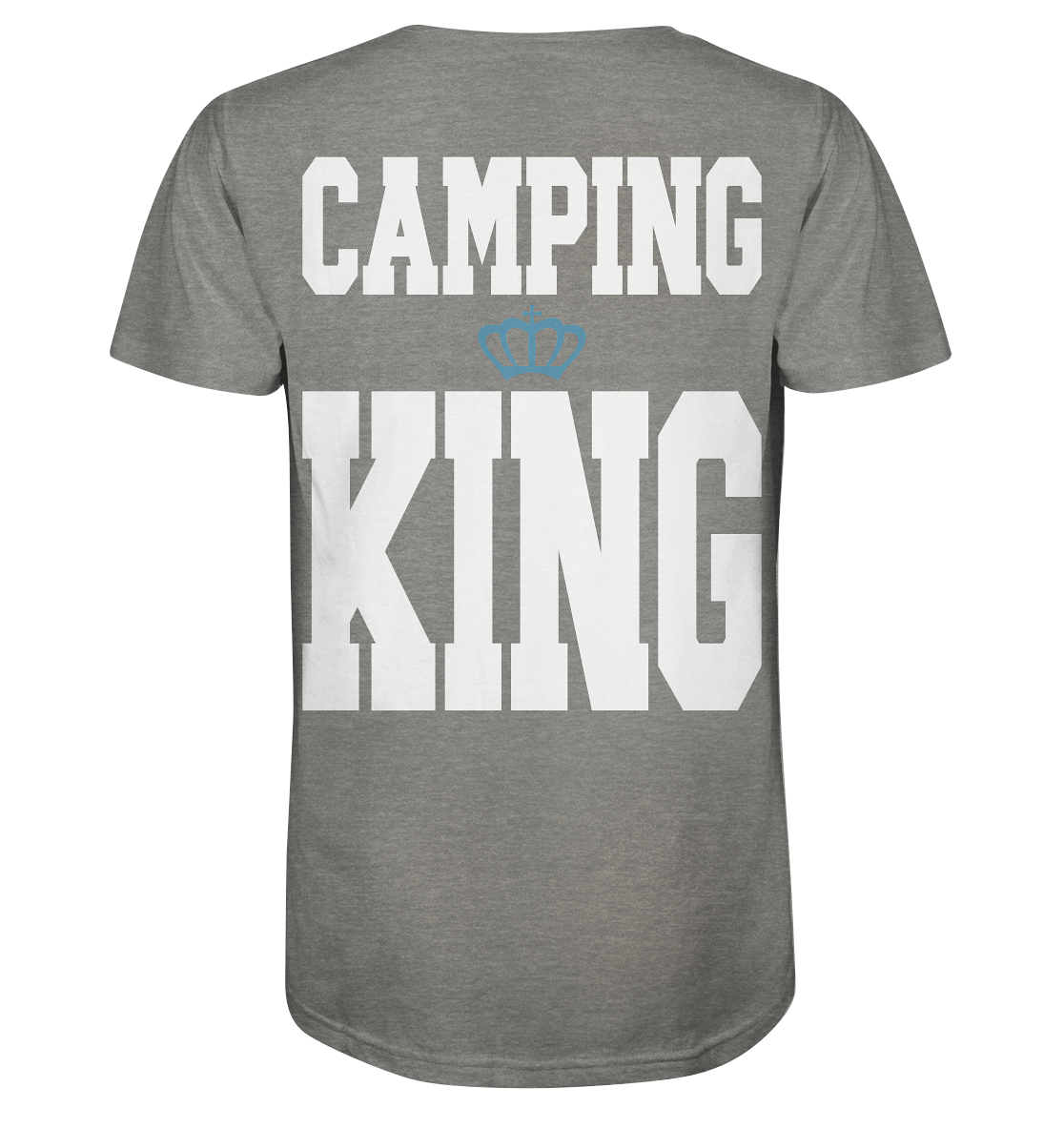 Camping King Backprint - Organic Shirt