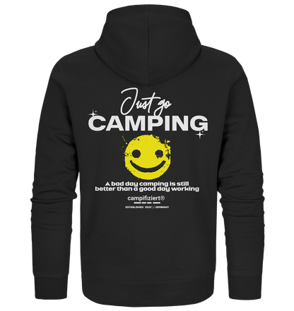 campifiziert® - Just go camping - Organic Zipper