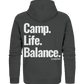 Camp.Life.Balance Backprint - Organic Zipper