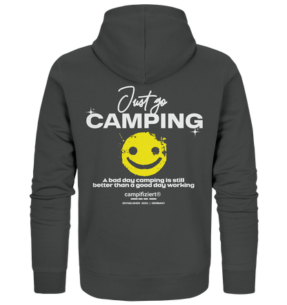 campifiziert® - Just go camping - Organic Zipper