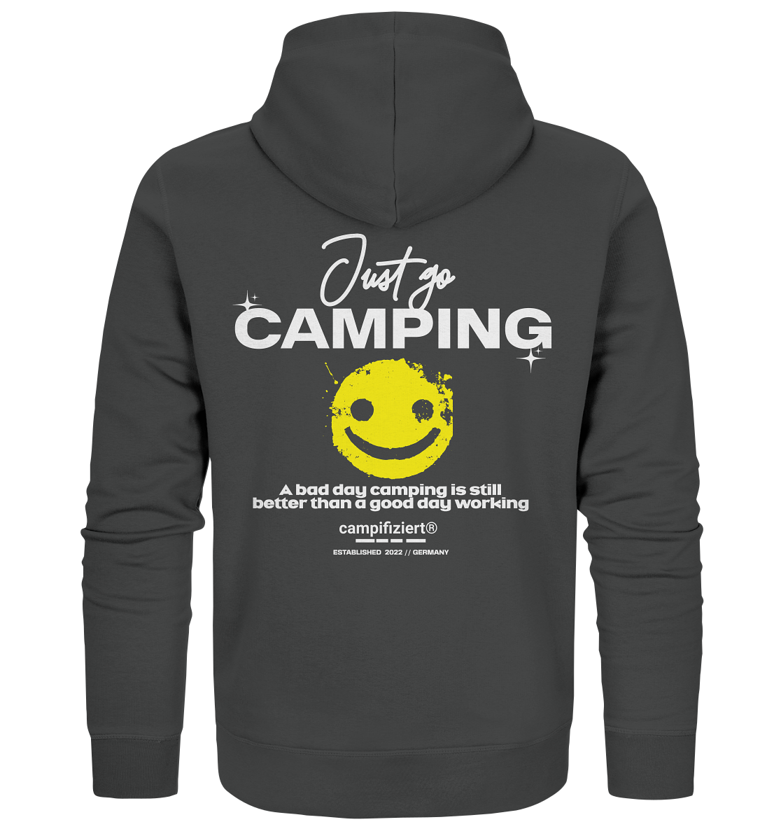 campifiziert® - Just go camping - Organic Zipper