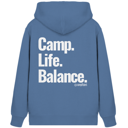 Camp.Life.Balance Backprint - Organic Zipper