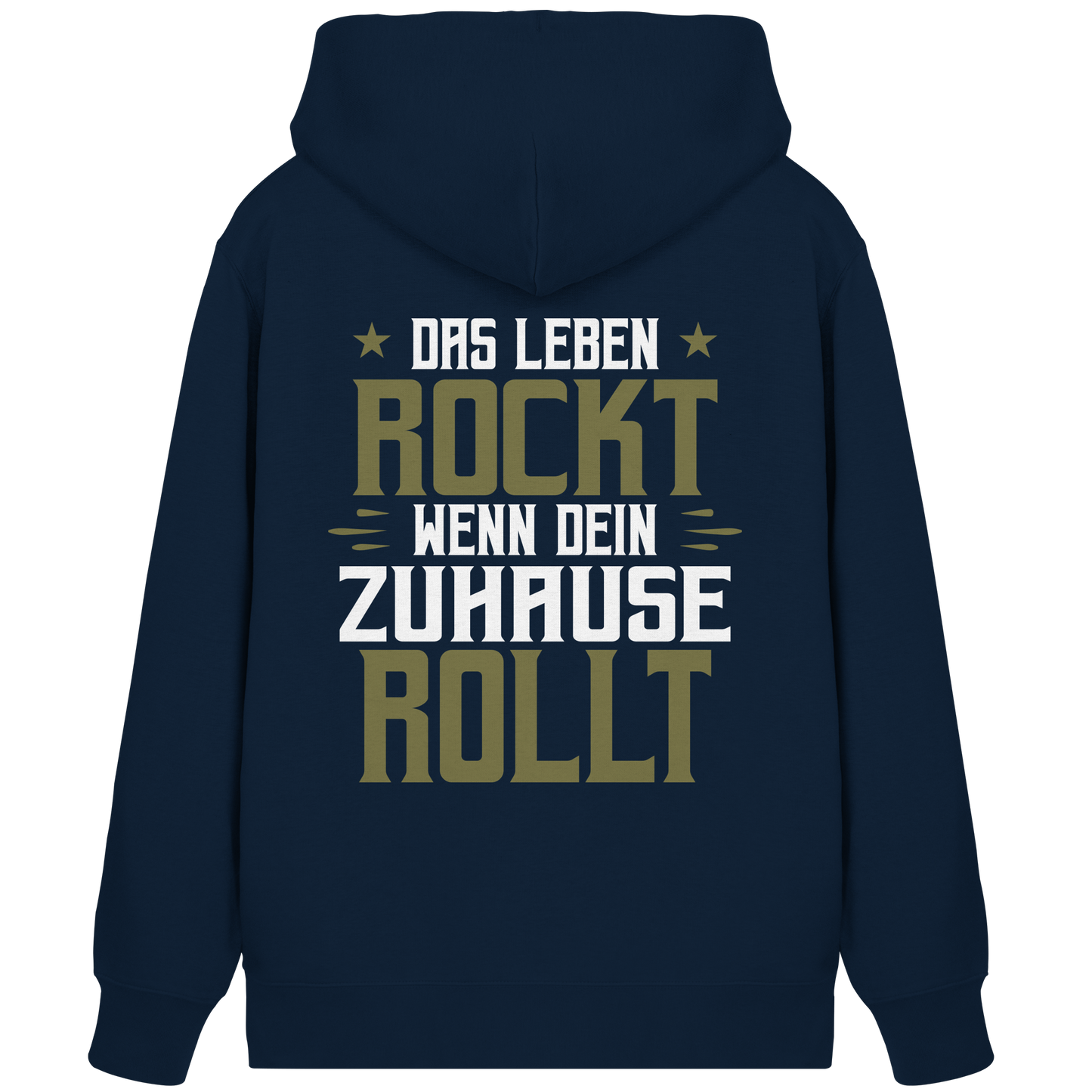 Das Leben rockt - Organic Zipper