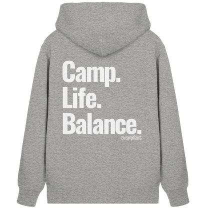 Camp.Life.Balance Backprint - Organic Zipper