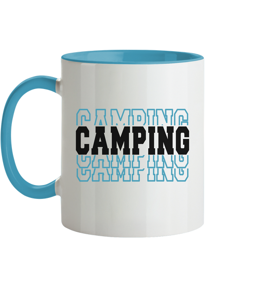 Camping - Tasse zweifarbig